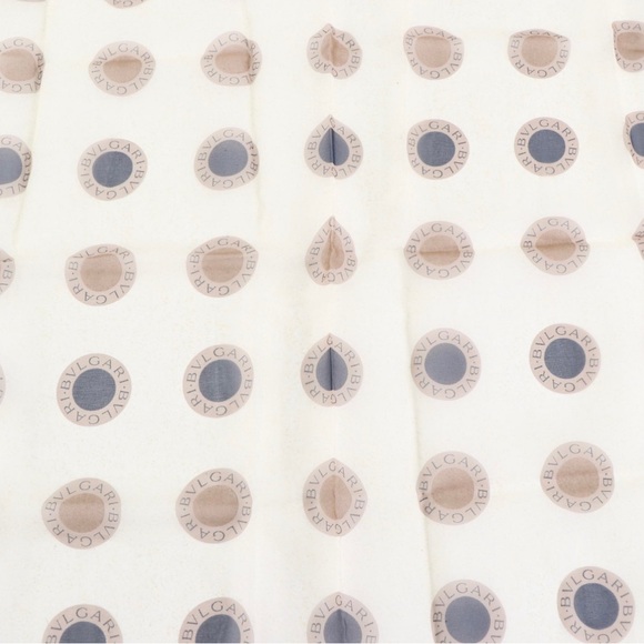 BLVGARY RED AND BLUE Silk Scarf - Picture 12 of 16